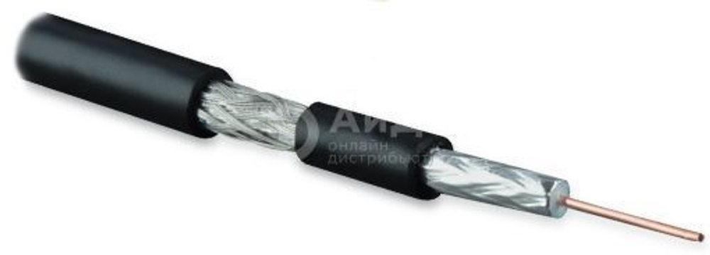 Кабель коаксиальный Hyperline COAX-RG59-OUTDOOR-500