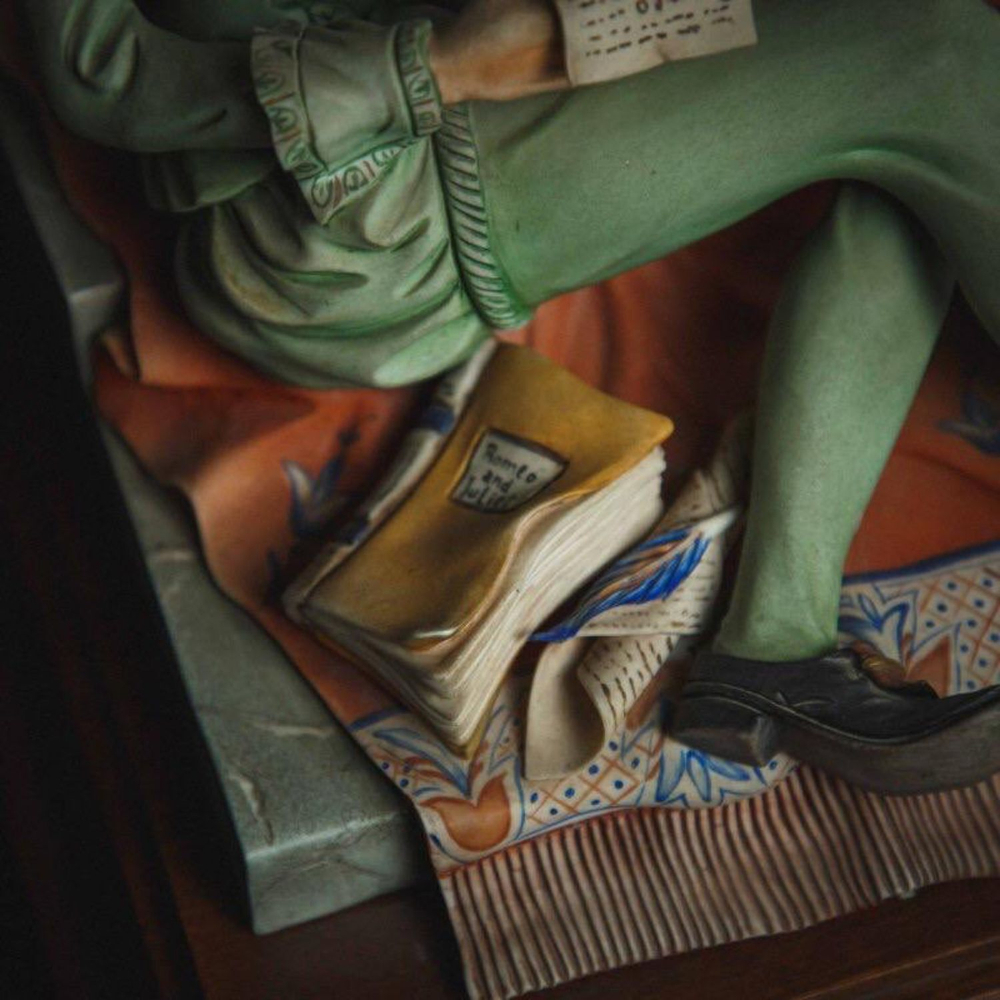 Винтаж: Фарфоровая мануфактура Capodimonte «Ромео и Джульетта»