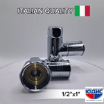 Кран для ПС ПРЯМОЙ  1/2г х 1"г КРУГЛ ViEiR