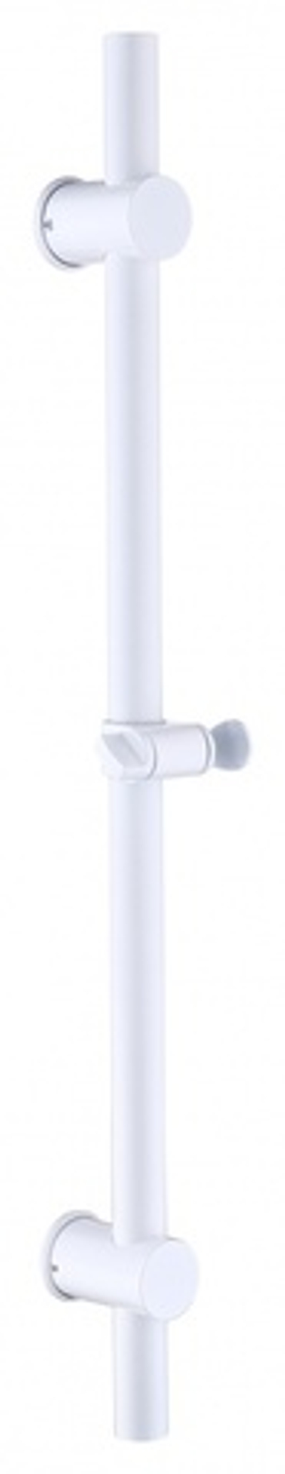 8003-F Стойка для душа БЕЛЫЙ, НЕРЖ (без шланга и лейки) HANSEN (20/1шт)
