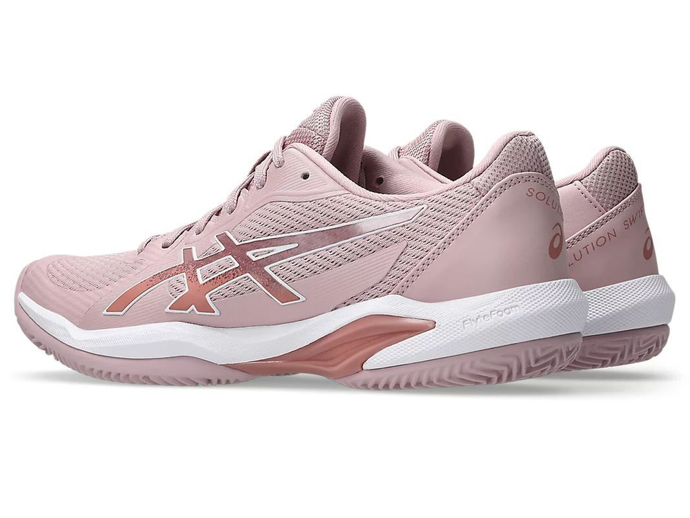 Женские теннисные кроссовки Asics Solution Swift FF 2 Clay - morganite/rose rouge