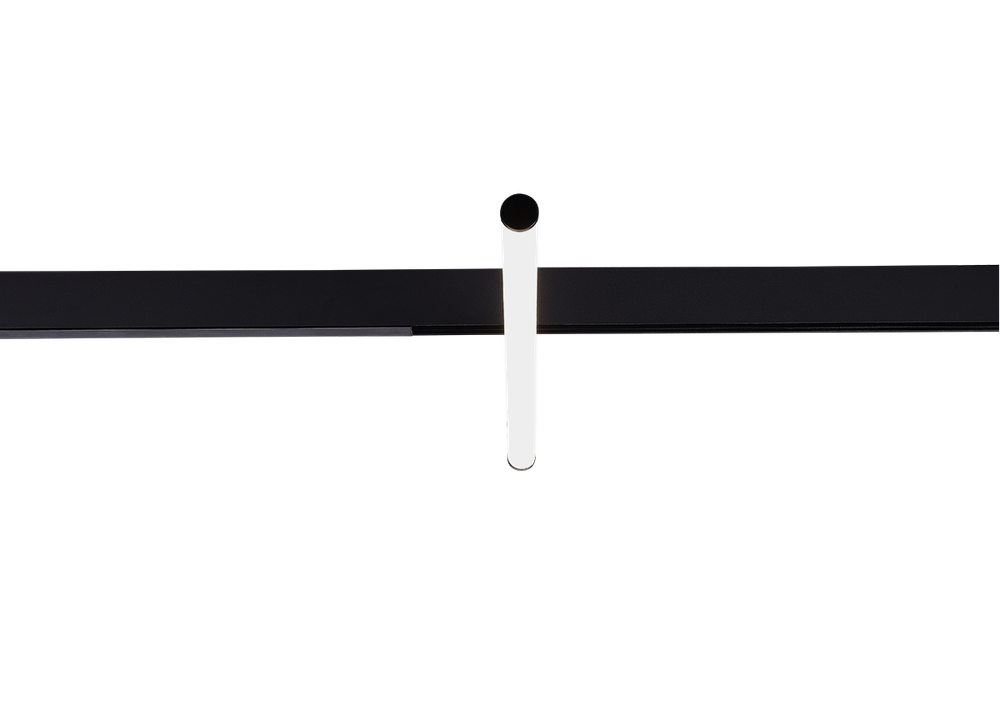 Светильник для SPACE-Track system 16Вт, D25xL600xH80 мм, 1280Лм, 120°, 4000К, диммируемый 0-10В, Ra >90, черный