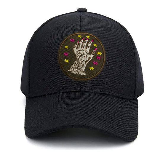 Нашивка термоаппликация на одежду и на рюкзак. Tattooed Hand