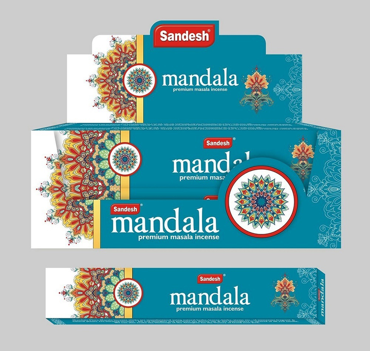 Sandesh Mandala Premium Благовоние-масала Мандала 15 г
