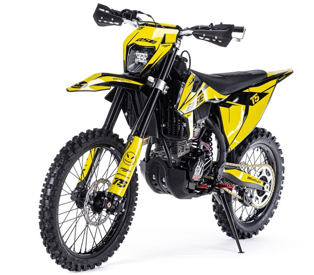 Мотоцикл Кросс BSE T5 Yellow Twister