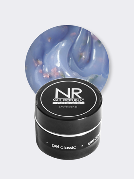 NR Gel Garden - Гель для моделирования с сухоцветами №302, 15 гр