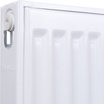 Радиатор панельный профильный ROMMER Compact тип 11 - 300x1000 мм (подкл.боковое, белый)