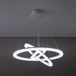Citilux Электрон Смарт CL710A104S Умная люстра подвесная Белая