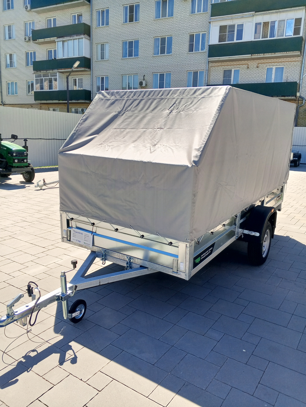 Прицеп Титан 3515 с бортами 30 см.