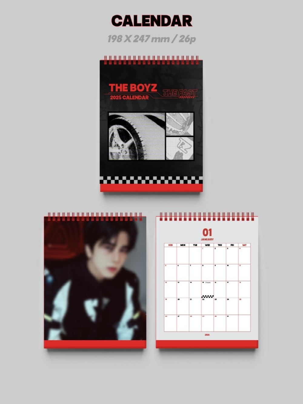 товары THE BOYZ - THE FAST 2025 SEASON'S GREETINGS