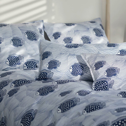 Пододеяльник 135х200 Elegante Float 2297R/2 синий