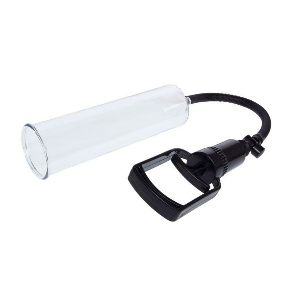 Вакуумная помпа с вибрацией - 25 см. (Цвет: прозрачный)