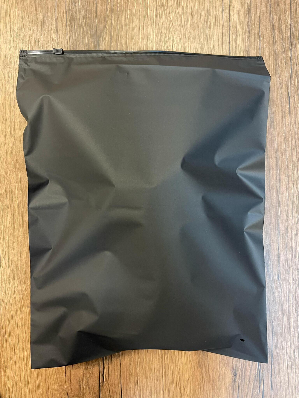 Пакет Слайдер 20*25 см черный матовый 50 мкм