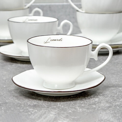 Чайный набор 12 предметов 250мл 122-078, фарфор