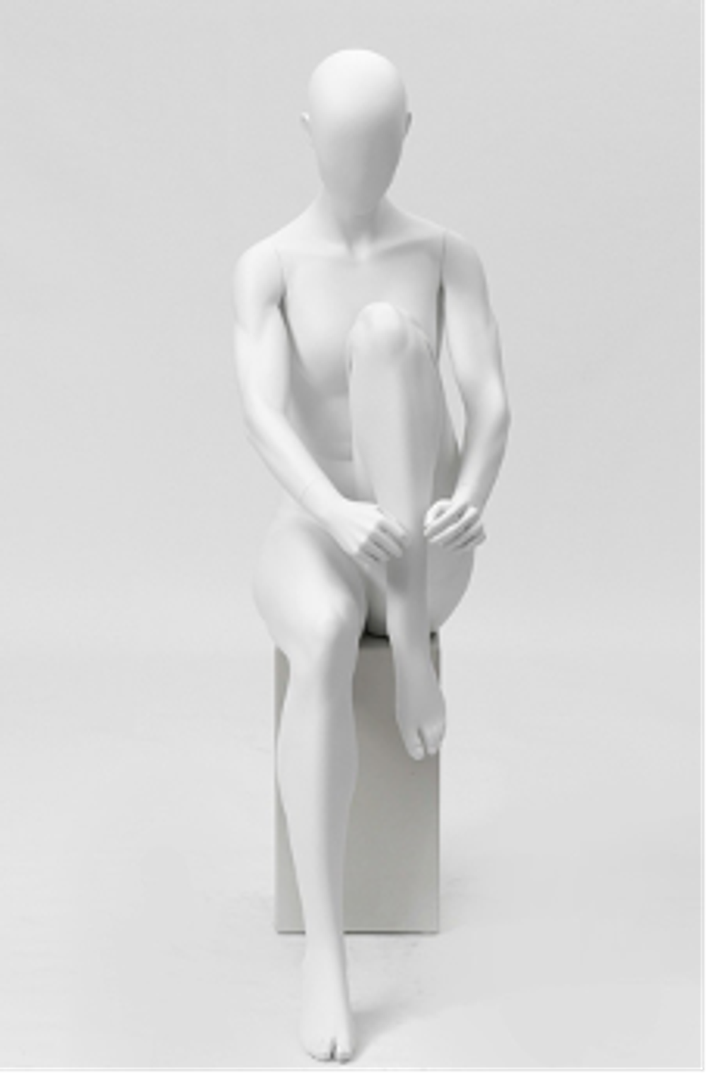 Женский спортивный манекен YD-24/Белый матовый