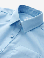 Рубашка с коротким рукавом школьная для мальчика Next 176-909, 2 шт., Голубой