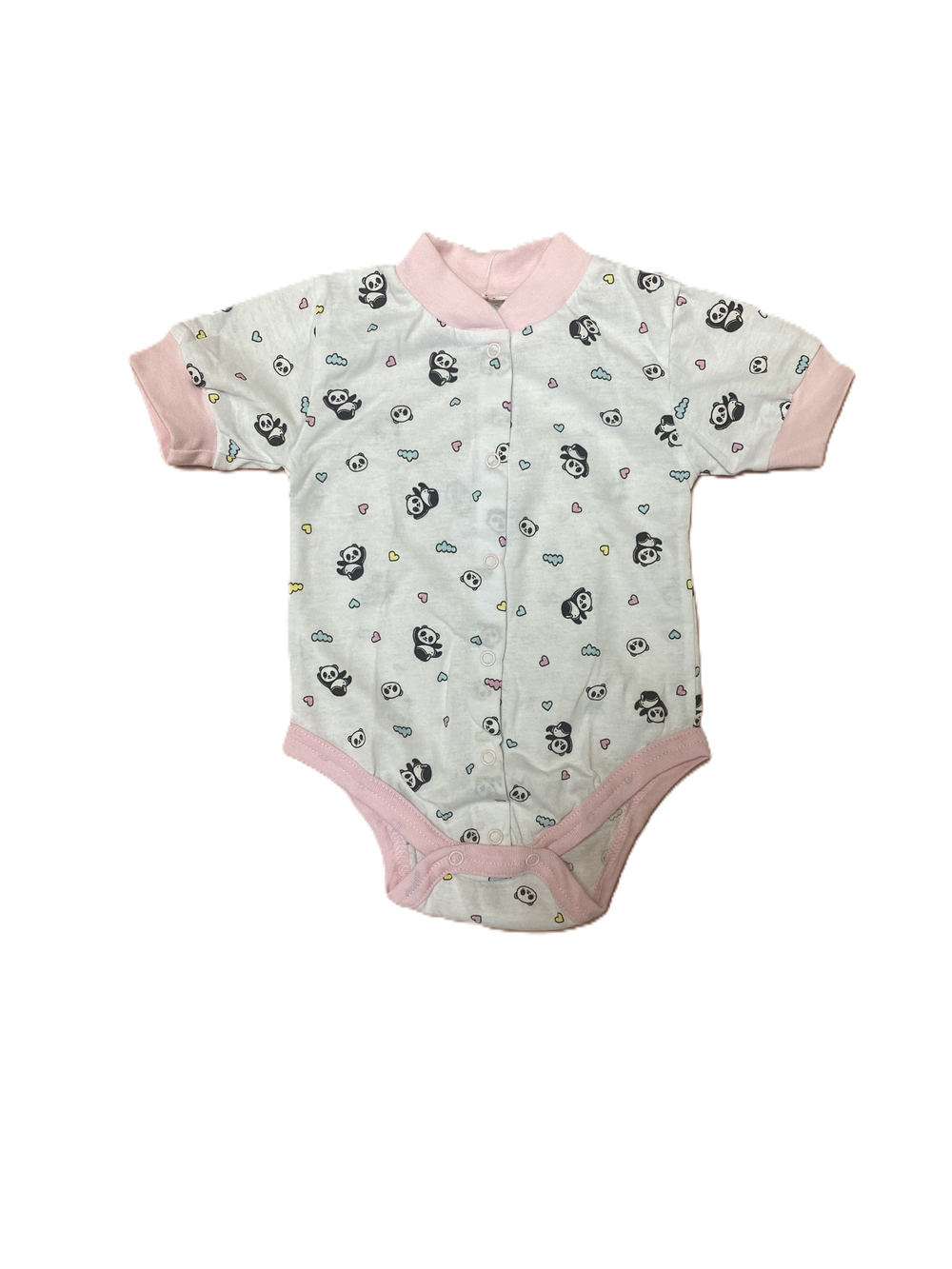 Боди короткий рукав на кнопках из кулирки (100% хлопок) на рост 74 см