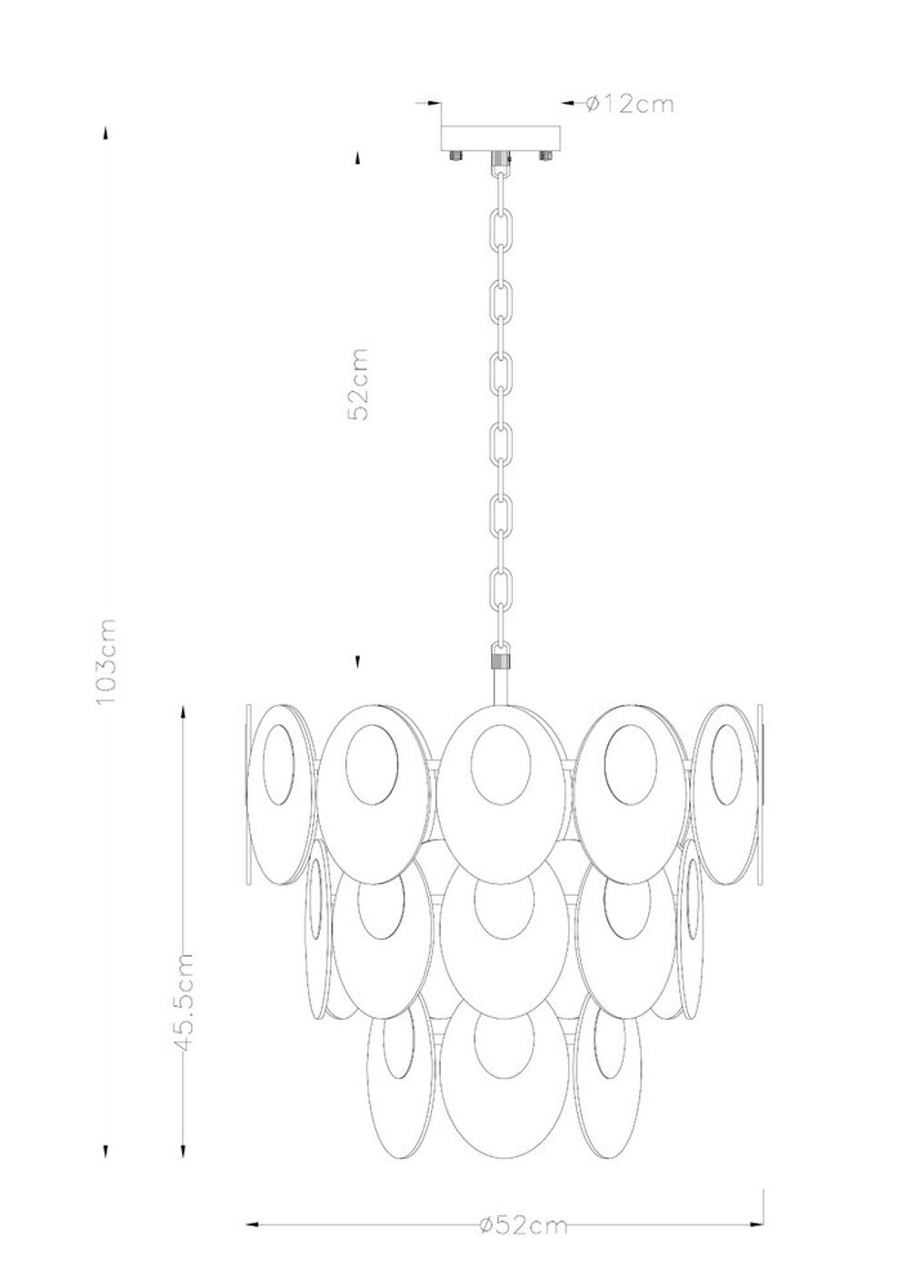 Подвесная люстра Arte Lamp