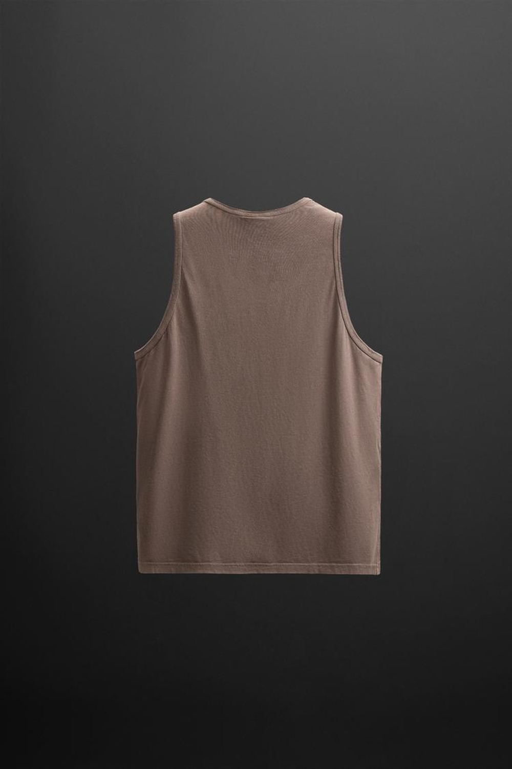 ZARA МАЙКА ИЗ ХЛОПКА, ЦВЕТ БУРГУНДСКОГО ВИНА