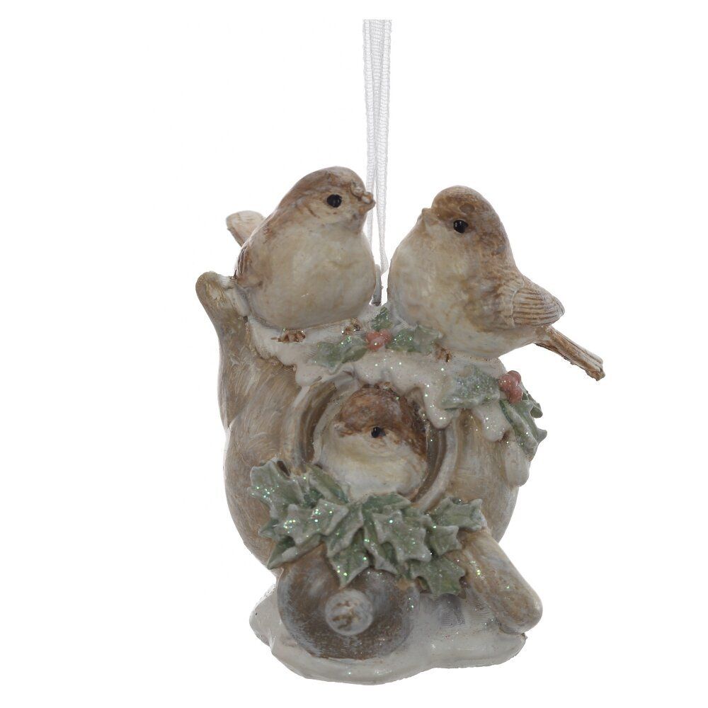 GAEM Фигурка декоративная подвесная "Птички", L6 W4 H6 см, 2в.