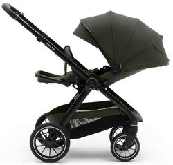 Коляска Agex Prima Pro 3 в 1 с автокреслом i-Team Black APF664 Green (Зеленый)