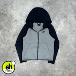 Кофта Nike TechFleece Black Grey Hoodie