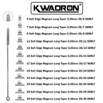 Иглы KWADRON 0.35mm (длинная заточка) - 7SEM