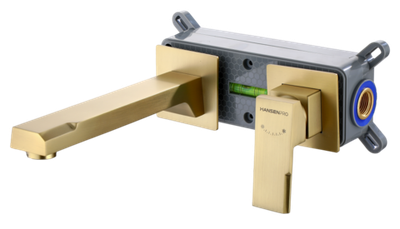 12095-D Встроенный смеситель для умывальника (Мат. Золото) HansenPRO  (10/1шт)