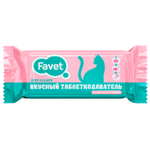 Вкусный таблеткодаватель для кошек Favet (12 шт.), ПЭТ-банка