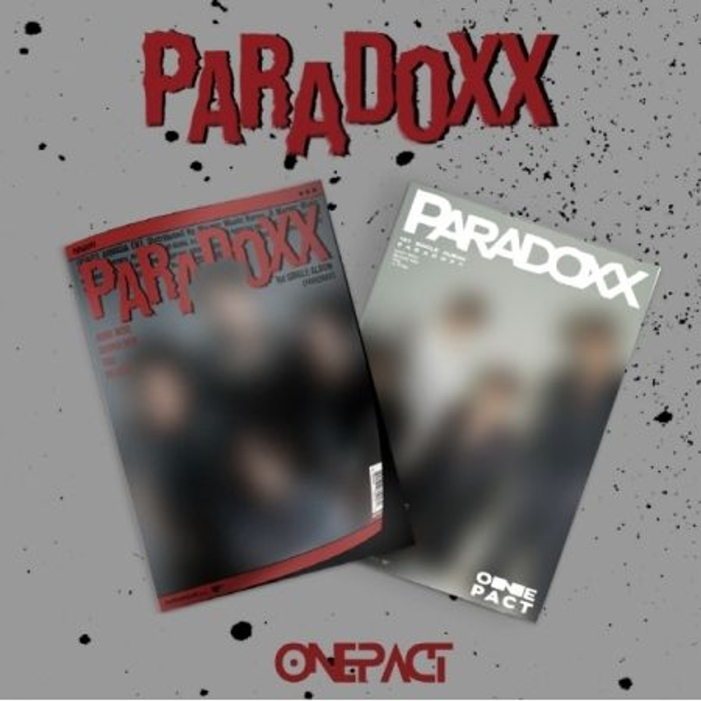 Альбом ONE PACT - PARADOXX 1st Single Album RANDOM Version