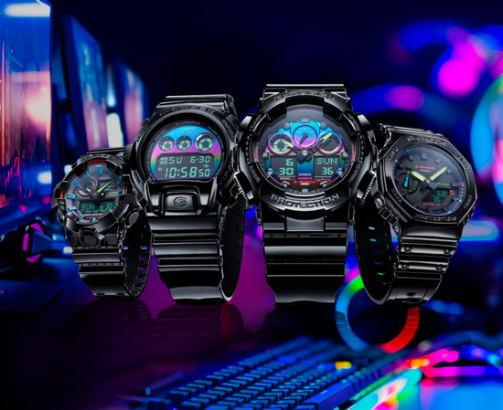 бренда Casio G-CLASSIC модель GA-2100RGB-1A