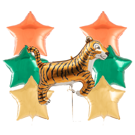 Набор шаров "Символ 2022 года - тигр"