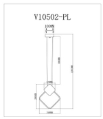 Подвесной светильник Moderli Store V10502-PL