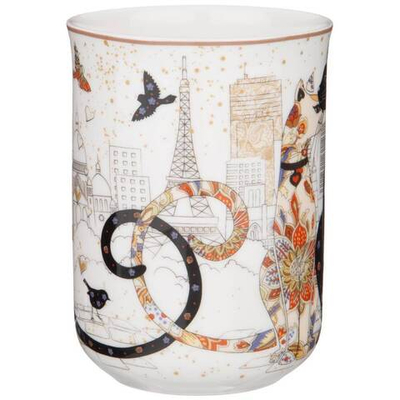 Кружка 350мл Парижские коты