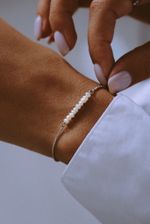 Браслет c культ. жемчугом Base Pearl