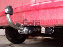 Фаркоп оцинкованный Galia D037C для Lada Largus 2012-, Dacia Logan универсал 2007-2013(паспорт и сертификат в комплекте)(без электрики)