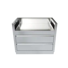 Тумба-основание газового гриля Broil King Regal 520/570 BI с двумя выдвижными ящиками, 90x103x61 см, Ontario, KuhniGrill
