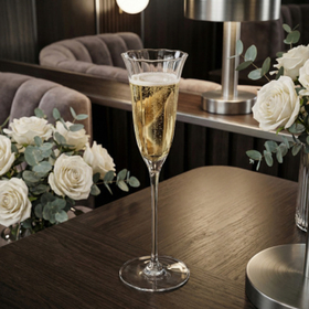 Бокал-флюте 100 мл. d= 60 мм. h=220 мм. хр. стекло Флауэр MGline