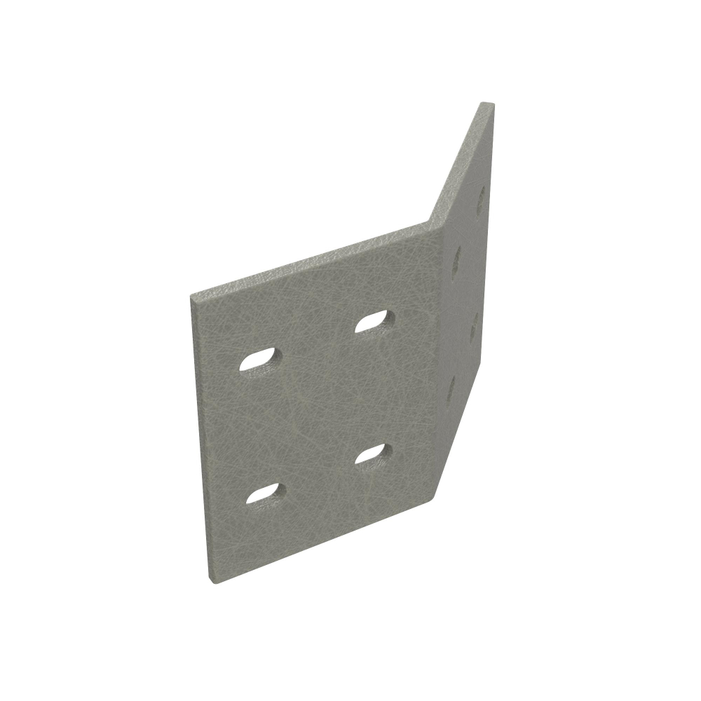 Соединительная пластина горизонтальная 45 градусов H80, стеклопластик