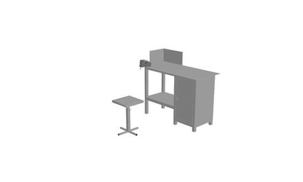 Верстак слесарный ВС-1(тп) преподавателя