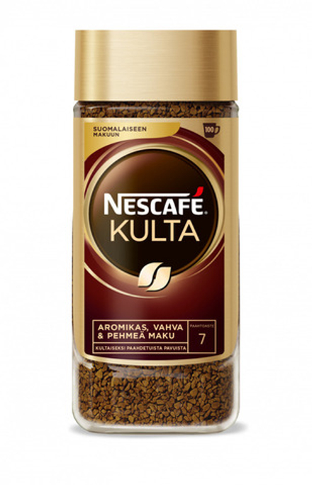 Кофе растворимый Nescafe Kulta, 200 г стеклянная банка (Нескафе)
