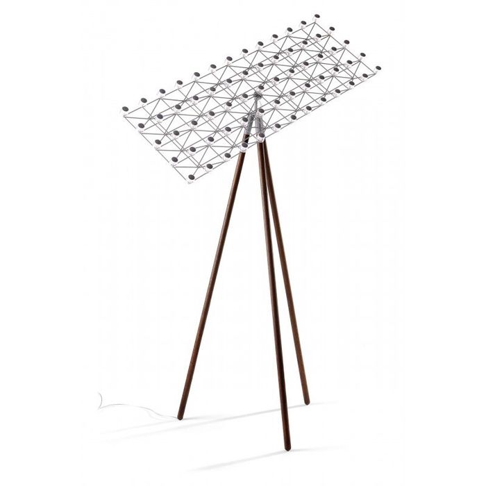 Напольный светильник Moooi Space-Frame Floor nickel - cinnamon