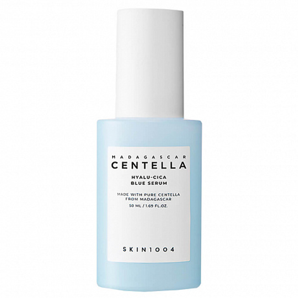 SKIN1004 Madagascar Centella Hyalu-Cica Blue Serum, 50ml - Увлажняющая сыворотка с центеллой