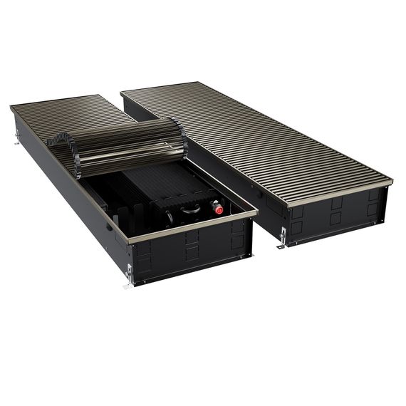 Конвектор внутрипольный Royal Thermo ATRIUM TURBO-150/400/1900-DG-U-DB