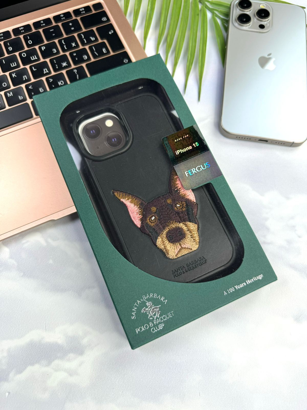 Чехол для iPhone Doberman Black