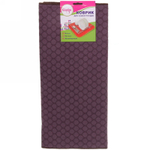 Коврик для сушки посуды 50*90см «Горошек» бордовый