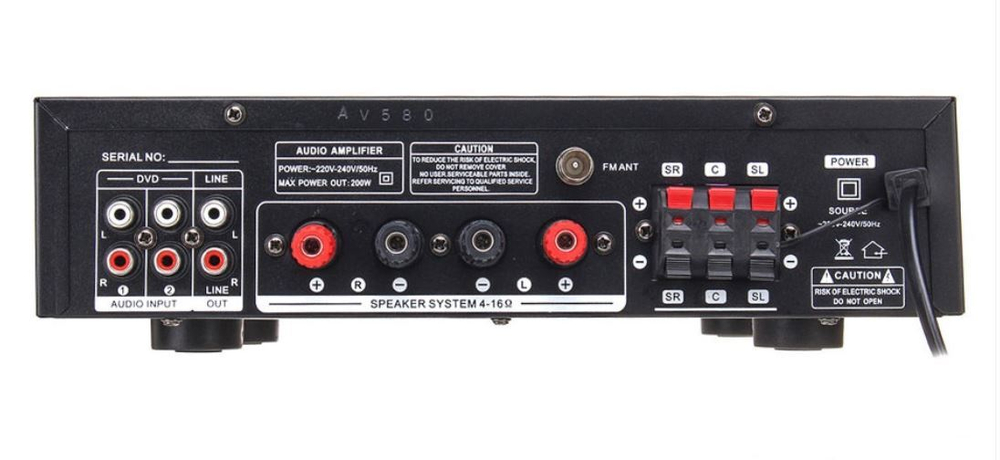 Усилитель Sunbuck AV-299BT-Black