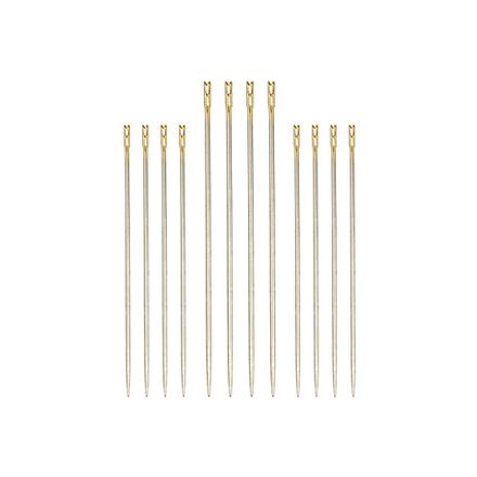 Иглы для шитья ручные для слабовидящих 12 шт.