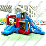 Коммерческий надувной батут "Домик приключений"