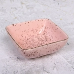 Салатник керамический 600мл «Pink Stone» 11,6*11,6*5см